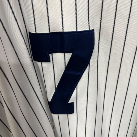 majestic 2009 inaugural new york yankees mantle jersey size 52 - Picture 6 of 7